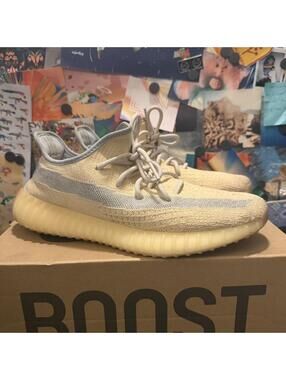 Size 10.5 • Yeezy Boost 350v2 Linen